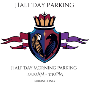 Parking for Half Day Membership Pass - AM