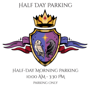 Parking for Half Day Membership Pass - AM
