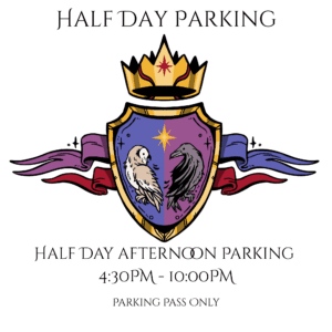Parking for Half Day Membership Pass - PM